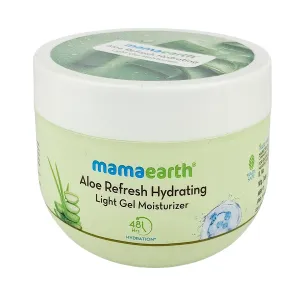 Mamaearth Aloe Refresh Hydrating Light Gel Moisturizer with Aloe Vera & Hyaluronic Acid – 200 g